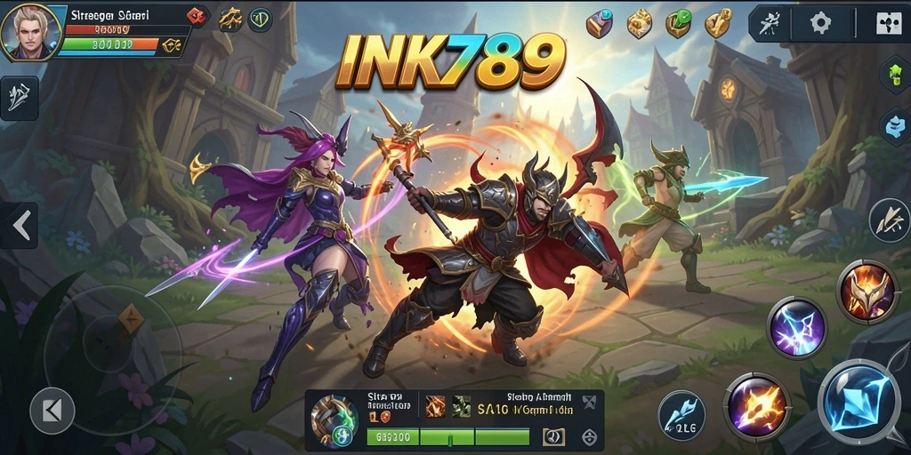 Screenshot menampilkan aksi mendebarkan dalam game SLG.