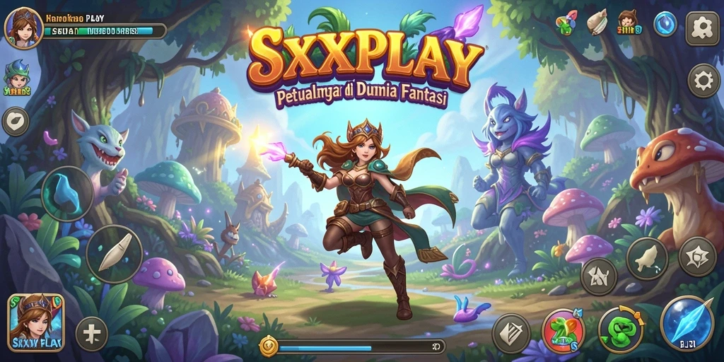 Tangkapan layar dari SXXPLAY yang menampilkan aksi petualangan yang seru.