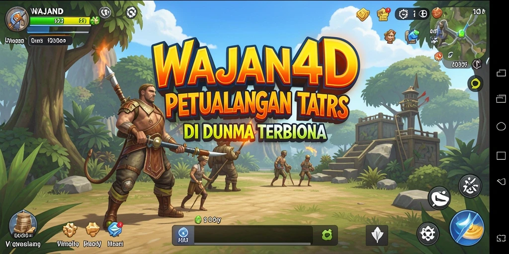 Gameplay seru di dunia terbuka WAJAN4D yang memukau.